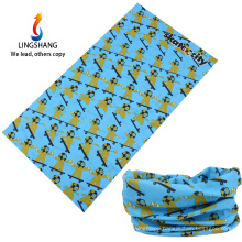 LINGSHANG bandana head scarf head wrap polyester bandana multifunctional headwear bandana